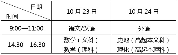 教育部：全国成人高考将于10月23日、24日举行 —中国教育在线